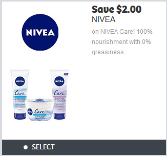 Save $2.00 Coupon NIVEA Care. 100% nourishment with 0% greasiness coupon available now on webSaver.ca