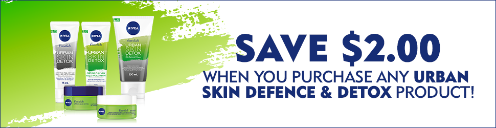 NIVEA Urban Skin Defence and Detox Coupon